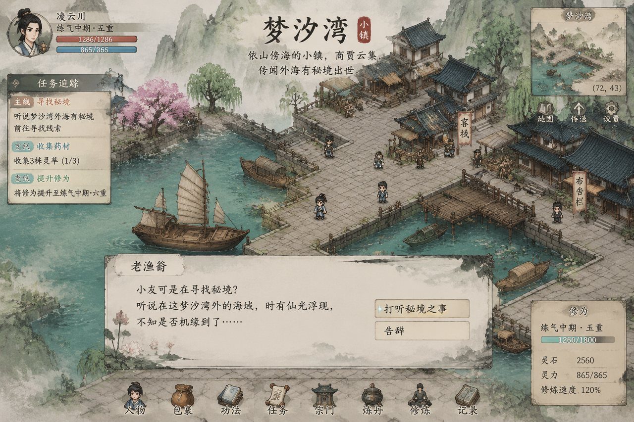谪仙索欢录 上古秘境 内容截图 8